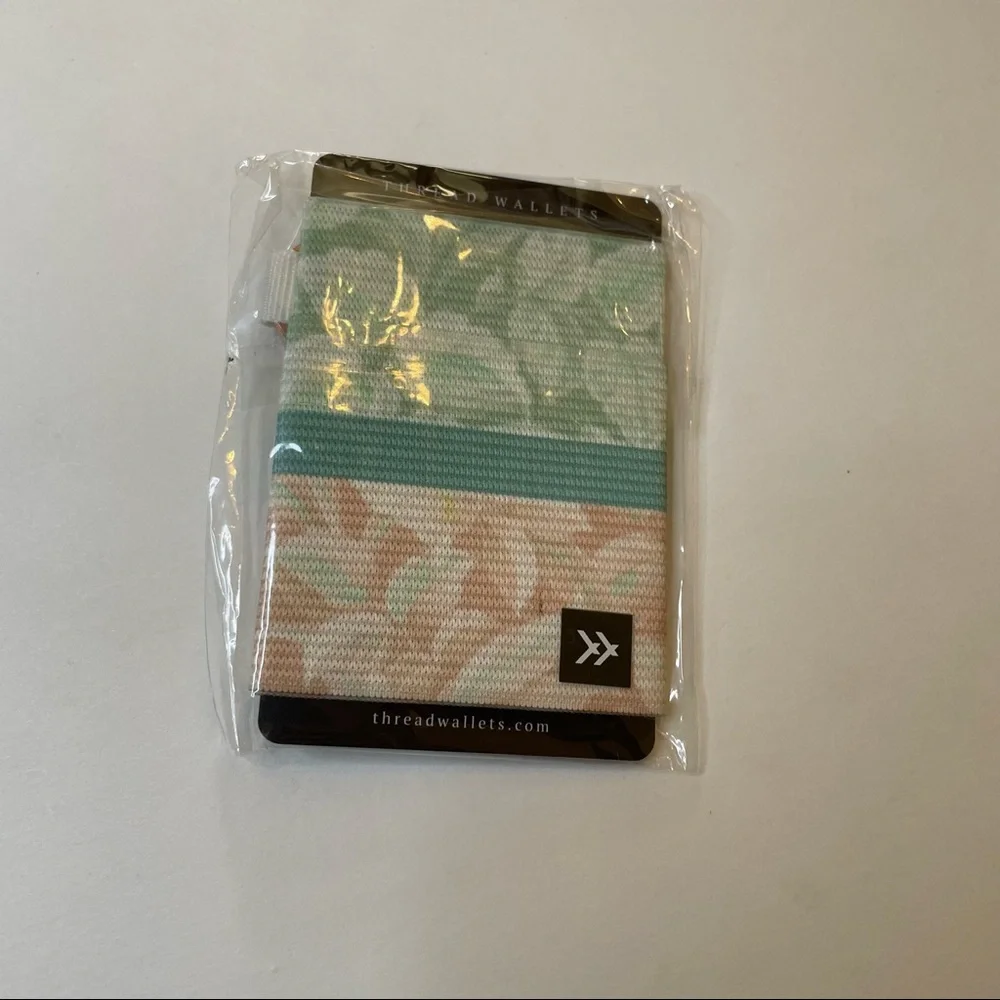 Floral Thread Wallet